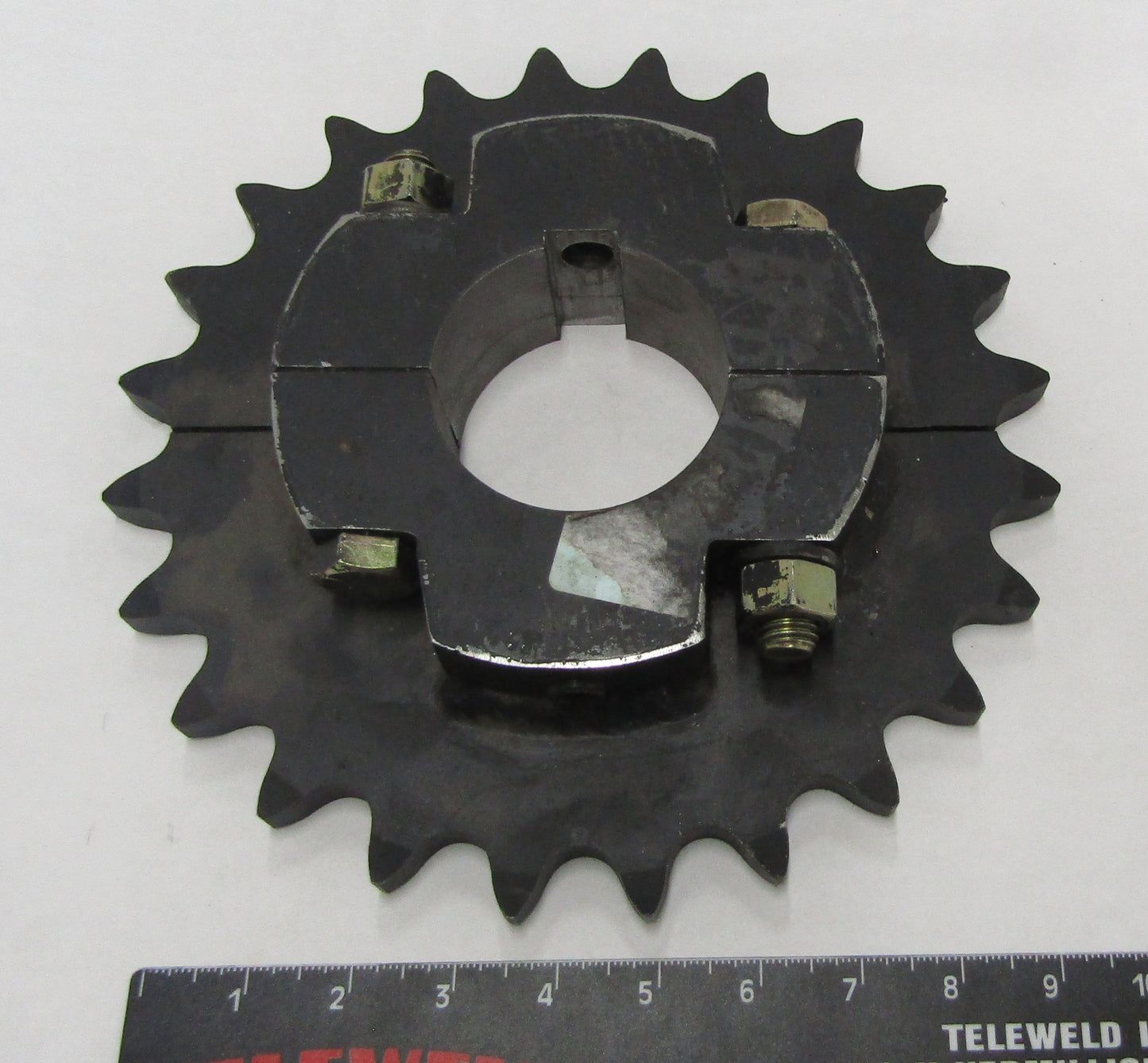 100BS24H-21516 SPLIT SPROCKET ,2 15/16&quot;bore,3/4&quot;key hardened