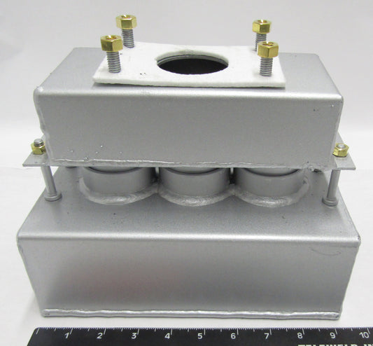 1400-58 COMPLETE CRUCIBLE ASSEMBLY (TWO PIECE)