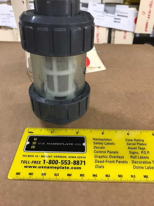 8855T-131 In Line Strainer 1000 Micron Assembly