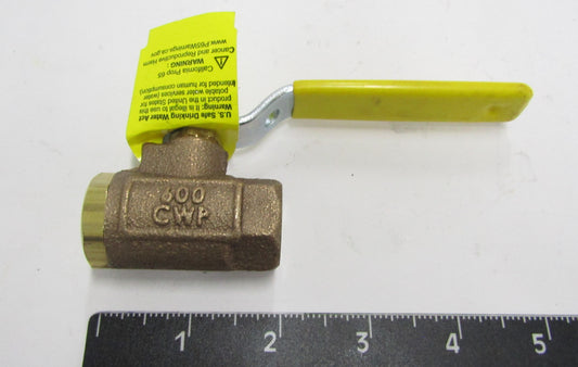 MK1-78A BRONZE BALL VALVE- 1/4 inch